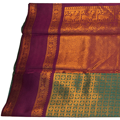 Ruchi Saree (Rama Light Green)