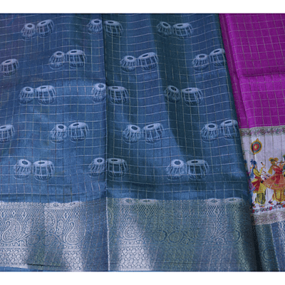 Art Fancy Saree (Pink)