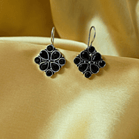 Roop Earrings- Black Roop Earrings- Black