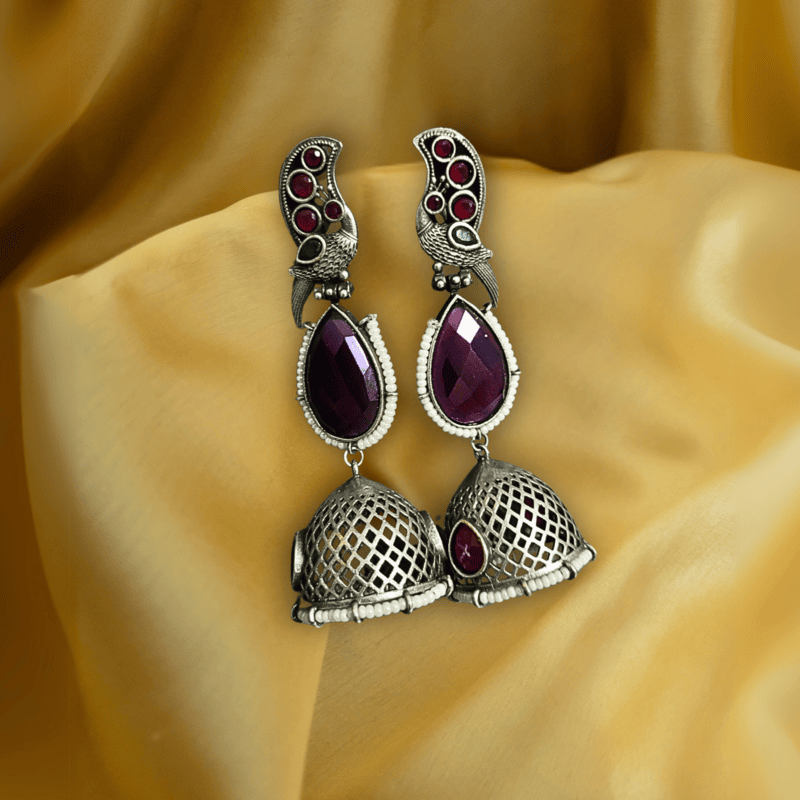 Rani Jumkha- Red Rani Jumkha- Red
