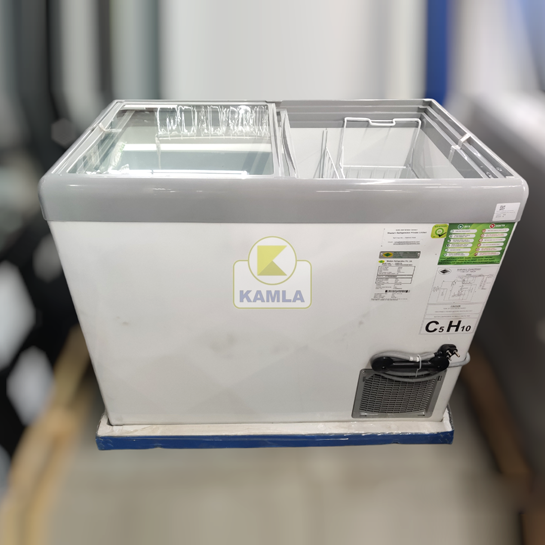 Western Glass Top Freezer 350G Western Glass Top Freezer 350G