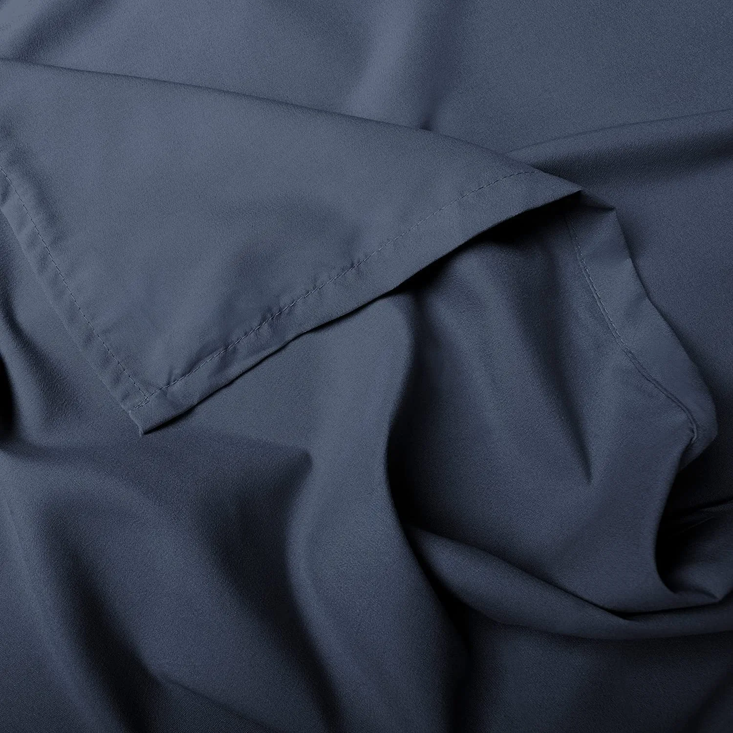 Sofrito Pillow Cover Framed Glace Cotton 300 TC - Plain - Navy Blue Sofrito Pillow Cover Framed Glace Cotton 300 TC - Plain - Navy Blue