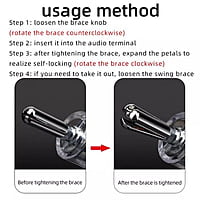 Banana Plug Y-Shaped Adapter Rhodium Plated - Black - BP-YRPB Banana Plug Y-Shaped Adapter Rhodium Plated - Black - BP-YRPB