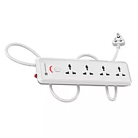 Portronics Power Plate 11 1500W Power Converter,Intelligent Chips (White)