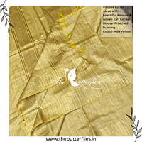 VISCOSE TUSSER SAREE YBRSTUS23385 VISCOSE TUSSER SAREE YBRSTUS23385