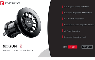 Car Phone Holder Portronics