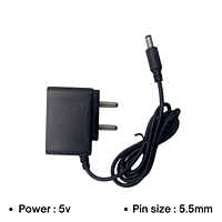 Champion 5V 1Amp Power Adapter Pin Size (5.5mm*2.5mm) For Electronic Instruments (Black) Champion 5V 1Amp Power Adapter Pin Size (5.5mm*2.5mm) For Electronic Instruments (Black)