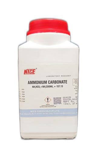 Ammonium Carbonate 500gm 30% NH3 NICE Ammonium Carbonate 500gm 30% NH3 NICE