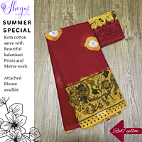 KOTA COTTON SAREE ORDSKOT23370