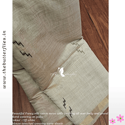 FANCY SILK COTTON SAREE MHTSSCS24329
