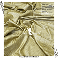 VISCOSE TUSSER SAREE YBRSTUS23385 VISCOSE TUSSER SAREE YBRSTUS23385