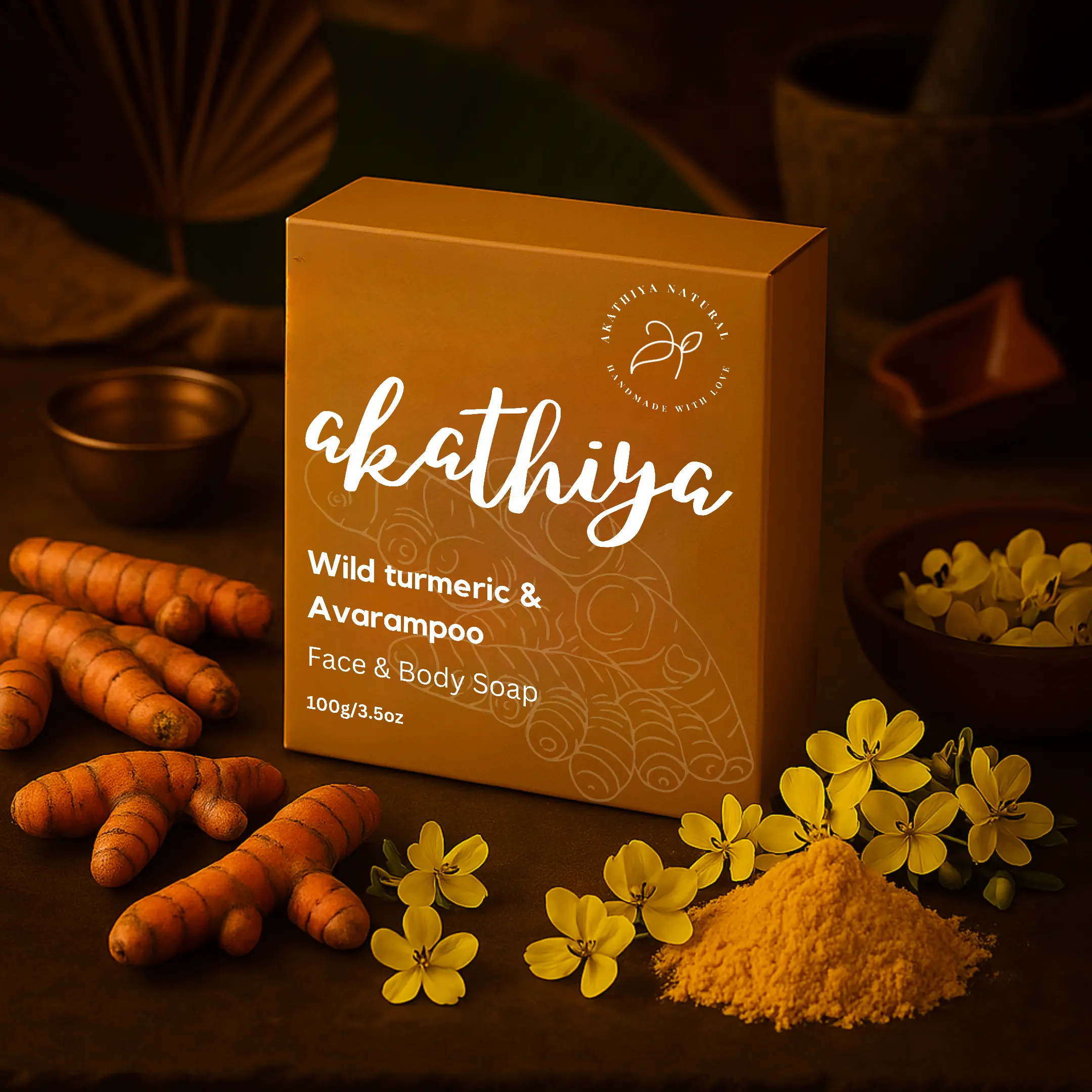 Brightening Soap (100g) – Natural Glow-Boosting Bar for Radiant Skin