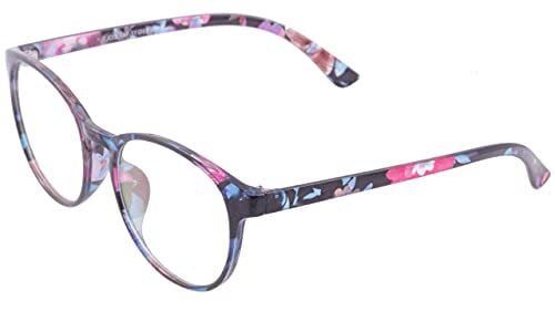 Soigné Female Oversize Round Spectacle Frame. Multicolor Soigné Female Oversize Round Spectacle Frame. Multicolor