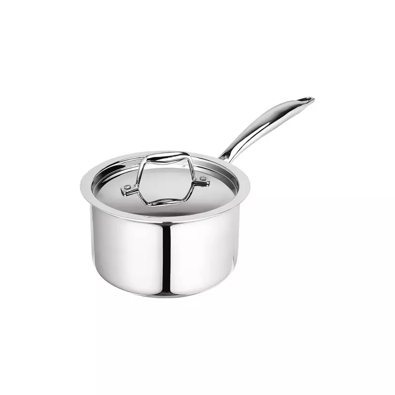 Signora Ware Artista Tri- play Sauce Pan With Lid 1250 ML (14 CM) Signora Ware Artista Tri- play Sauce Pan With Lid 1250 ML (14 CM)