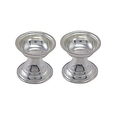 Silver Kerala Diya Set Silver Kerala Diya Set