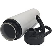 Personalised Gym water bottle, Gym barbell themed sports bottle