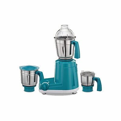 Preethi Trio mixer grinder 500 watt 3 Jars, transparent