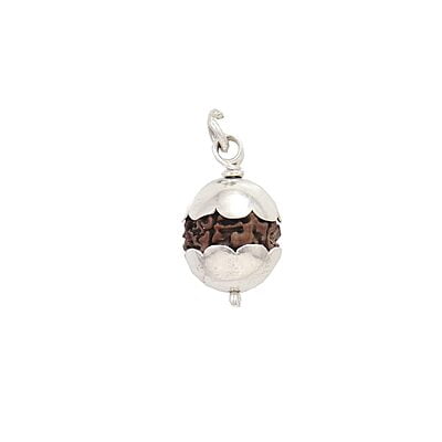 Rudraksha Mala/Chain with Rudraksha Pendent/Dollar