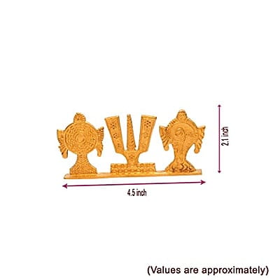 Brass Chank Chakra Namah Idol Brass Chank Chakra Namah Idol