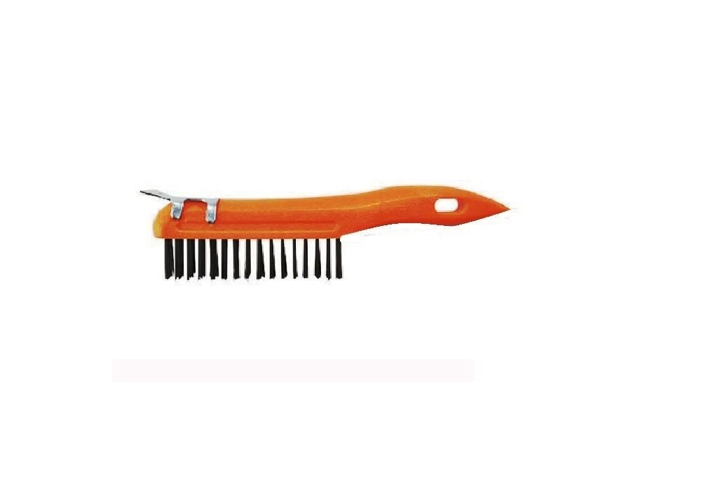 Jon Bhandari Steel Wire Brush With Scraper  JB-B-024