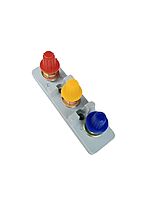 63 Amp 3 Pole Grey Standard Connection Plate with Cap | TP-63