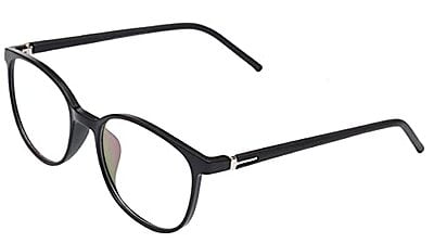 Soigné Unisex Medium Square Spectacle Frames. Matte Black