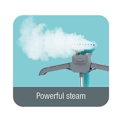 Havells Glanzo Garment Steamer 1650 Watt (blue and grey) 2 year warranty,1.5 L tank