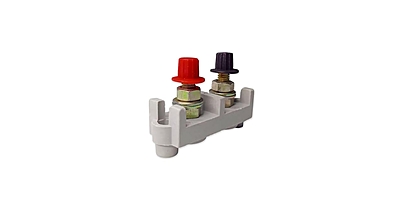 63 Amp 2 Pole Standard Connection Plate with Cap | DP-63
