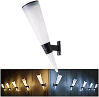 Cone Model Solar Wall Light  Waterproof Wall Lamp For Home Outdoor Garden