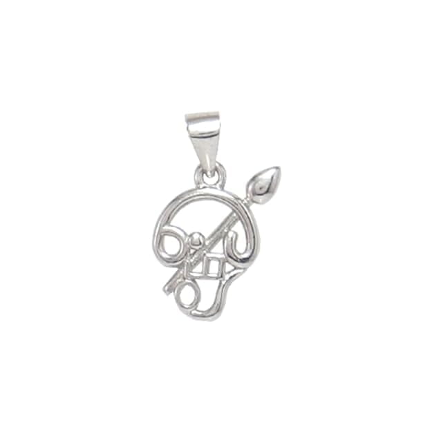 Silver Vel Pendant | 925 silver Lord Murugan OM Pendant