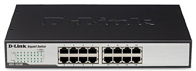 D-Link DGS-1016D 16-Port Gigabit Unmanaged Desktop Switch