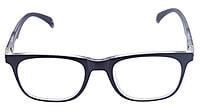Soigné Unisex Medium Rectangular Spectacle Frame. Black&Transparent Color Soigné Unisex Medium Rectangular Spectacle Frame. Black&Transparent Color
