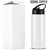 Aluminium Sipper Bottle 600ml with Motu Patlu Print - Ideal for Boys, Gym, and Outdoor
