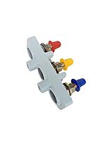 63 Amp 3 Pole Grey Standard Connection Plate with Cap | TP-63