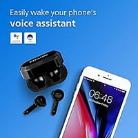 Philips Audio TWS TAT3225 True Wireless Earbuds | 24 Hr Playtime, IPX4, Bluetooth 5.2, Voice Assistant - Black Philips Audio TWS TAT3225 True Wireless Earbuds | 24 Hr Playtime, IPX4, Bluetooth 5.2, Voice Assistant - Black