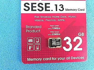 2307SR-03-04 SE.13 SE-6M 8 GB Class 10 SD Card 2307SR-03-04 SE.13 SE-6M 8 GB Class 10 SD Card