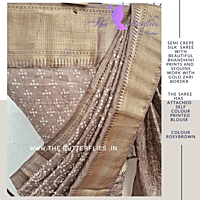 SEMI CREPE SILK SAREE RJASCRE23468 SEMI CREPE SILK SAREE RJASCRE23468