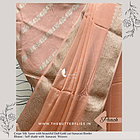 CREPE SILK SAREE DCMSCRE23857