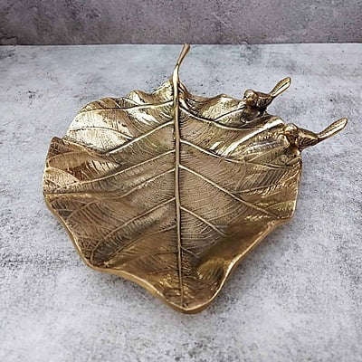 Brass Decor Plate - 2.7 inch Height | Ornamental Brass Decor Plate for Home Decor Brass Decor Plate - 2.7 inch Height | Ornamental Brass Decor Plate for Home Decor