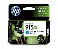 HP 915XL Cyan Ink Cartridges HP 915XL Cyan Ink Cartridges
