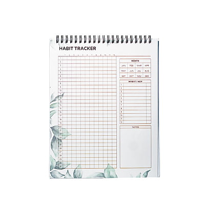 Habit Tracker Notebook -12 Pages Habit Tracker Notebook -12 Pages