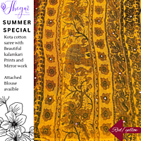 KOTA COTTON SAREE ORDSKOT23370