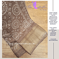 SEMI CREPE SILK SAREE RJASCRE23468 SEMI CREPE SILK SAREE RJASCRE23468