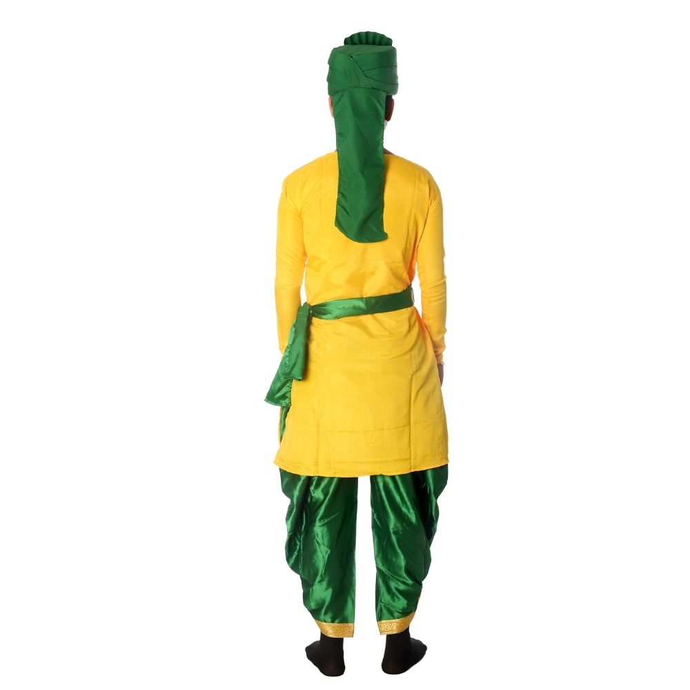 Haryanvi Boys Fancy Dress Costume With Pagri Haryanvi Boys Fancy Dress Costume With Pagri