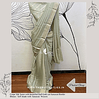 CREPE SILK SAREE DCMSCRE23858 CREPE SILK SAREE DCMSCRE23858