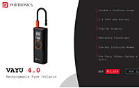 Tyre Inflator Portronics