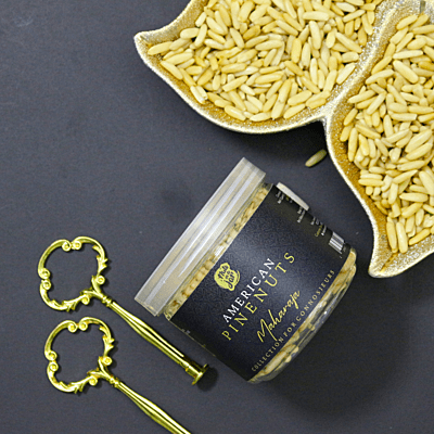 Nuts in a Jar Maharaja Mediterranean Pine Nuts 250 Grams