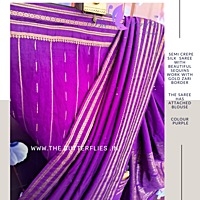 SEMI CREPE SILK SAREE DVFSCRE22871 SEMI CREPE SILK SAREE DVFSCRE22871