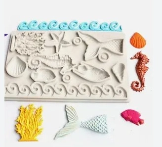 Aqua theme fish mould Aqua theme fish mould