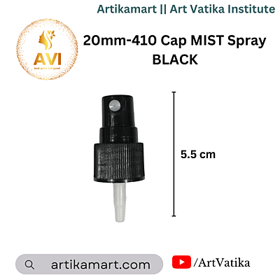 20mm-410 Cap MIST Spray BLACK 20mm-410 Cap MIST Spray BLACK